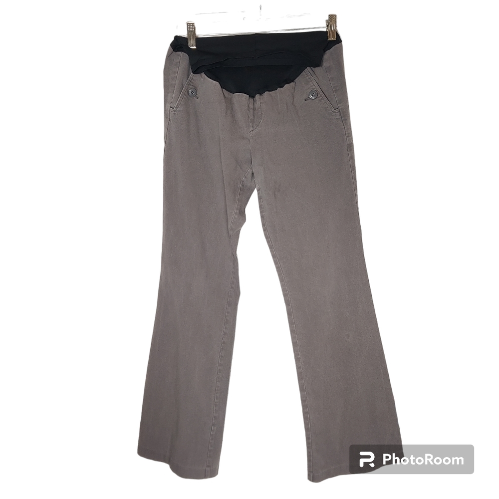Gray Gap Maternity Pant